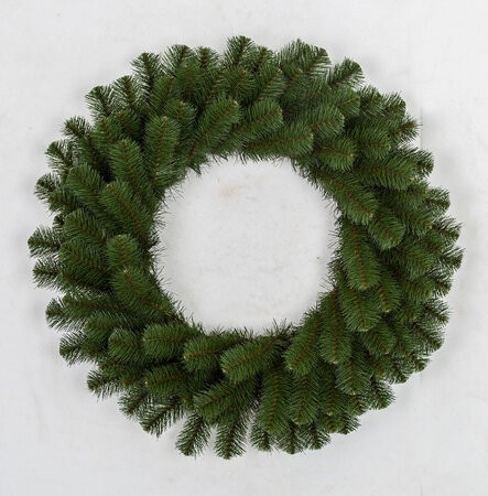 30 Inch and 36 Inch PVC Australian Pine Wreaths with No Lights