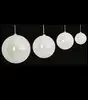 Iridescent Pearl White Ball Ornaments | 4" to 15" Sizes