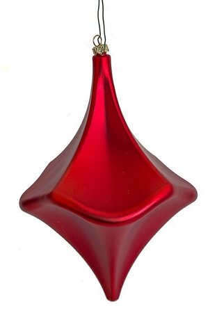 8 INCH MATTE TRUMPET FINIAL | RED, GREEN, BLUE, GOLD, SILVER, BURGUNDY, OR BLACK