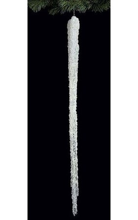 Acrylic Glittered Icicle - Iridescent