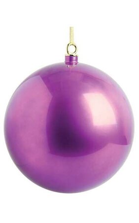 Purple Pearl Gloss Uv Ball Ornaments | 6 Inch, 8 Inch, 10 Inch Or 12 Inch