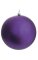 Plastic Matte Ball Ornament