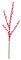 28 Inch Freeze Resistant Ilex Berry Spray In Red Or Orange
