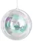 Transparent Iridescent Ball Ornaments In 4 Sizes