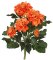 22" Dahlia Bush - 6 Flowers - Bare Stem - FIRE RETARDANT