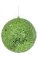 Sequined/Beaded Ball Ornament - Green