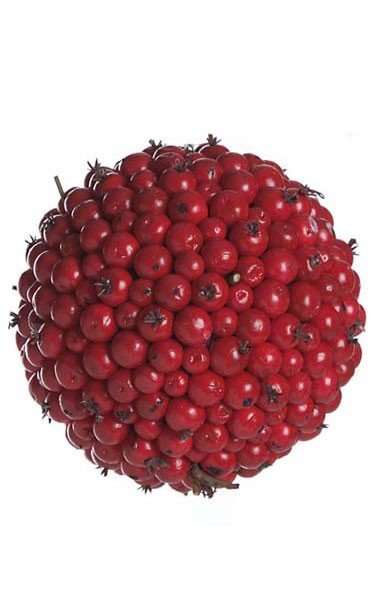 Plastic Berry Ball Ornament